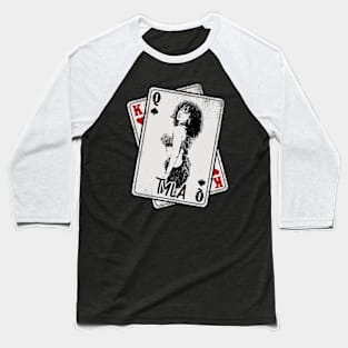 Retro Tyla Rapper Card Style Baseball T-Shirt